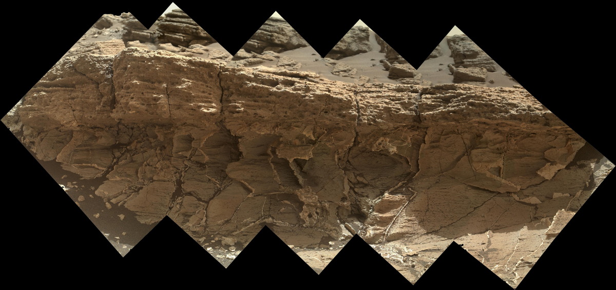NASA's Curiosity Rover Eyes Weird Rock On Mars